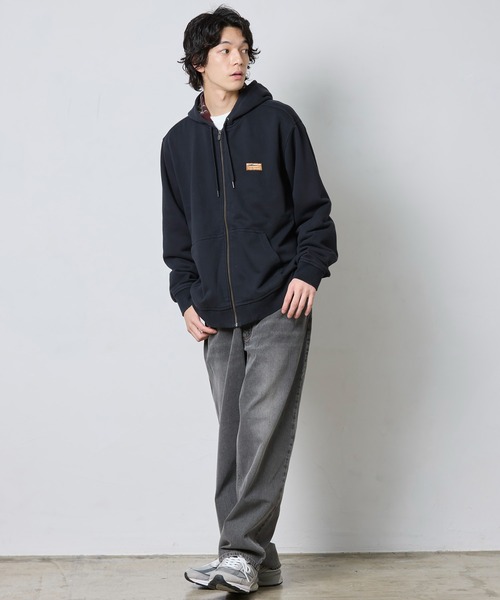 L.L.Bean(エルエルビーン)の「カタディン・アイアン・ワークス・フード・スウェットシャツ、フランネルラインド 米国フィット・レギュラー(パーカー・メンズ・チャコールグレー/ブラック/ネイビー/バーガンディー・SMALL/MEDIUM/LARGE)」の20枚目の写真