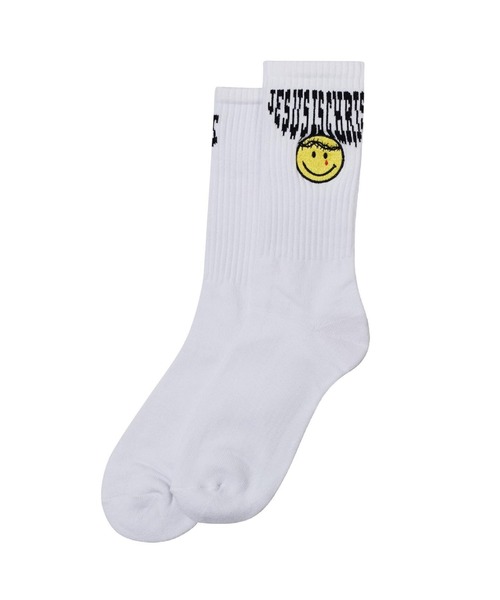 L.H.P(エルエイチピー)の「SOMEIT/サミット/J.X Socks(ソックス/靴下・メンズ・ホワイト/ブラック・FREE)」の1枚目の写真