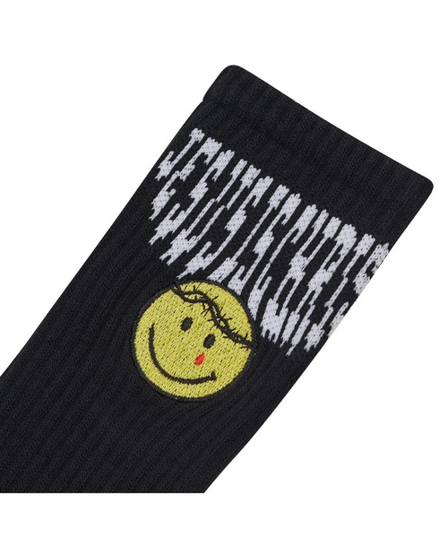 L.H.P(エルエイチピー)の「SOMEIT/サミット/J.X Socks(ソックス/靴下・メンズ・ホワイト/ブラック・FREE)」の4枚目の写真