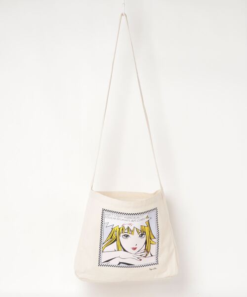 VANS(バンズ)の「HIBARIKUN CANVAS BAG 121H1190507(ショルダーバッグ・メンズ・ナチュラル・FREE)」の2枚目の写真