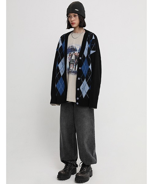 MASONPRINCE(メイソンプリンス)の「【MASONPRINCE】Oversized band motif long sleeve TEE CT2035(Tシャツ/カットソー・メンズ・ホワイト/ブラック/ベージュ・S/M/L)」の20枚目の写真