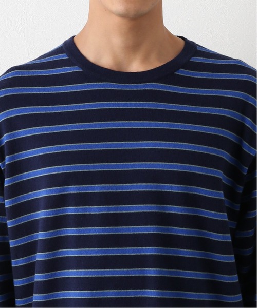 JOINT WORKS(ジョイントワークス)の「KNIT BORDER(ニット/セーター・メンズ・グレー/ネイビー・MEDIUM/LARGE)」の10枚目の写真