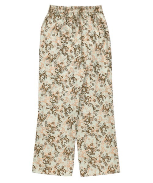 select MOCA（セレクトモカ）の「2022 SS フラワージャガードイージーパンツ（その他パンツ・レディース・ダークグレー/クリーム・FREE）」の20枚目の写真
