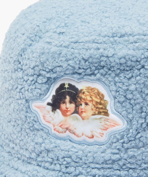 FIORUCCI/フィオルッチ/Shearling Bucket Hat Blue display picture 2