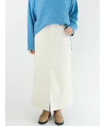 コーデュロイタイトスカート