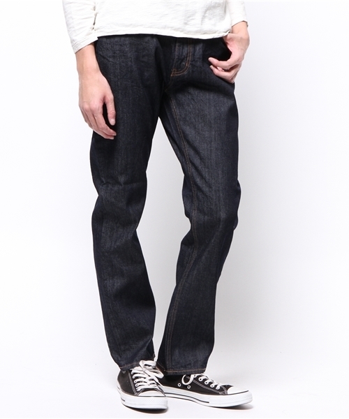 WEGO（ウィゴー）の「WEGO/ヴィンテージストレートデニムパンツ（デニムパンツ・メンズ・インディゴブルー/ライトインディゴブルー・LARGE/MEDIUM）」の15枚目の写真