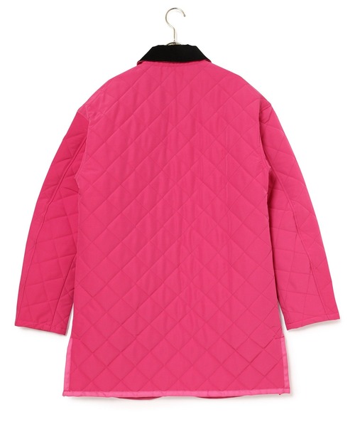 MADEMOISELLE ROPE'（マドモアゼル ロペ）の「【SANSE SANSE】キルティングジャケット（その他アウター・レディース・ピンク・FREE）」の6枚目の写真