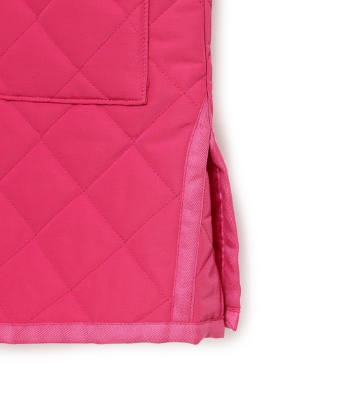MADEMOISELLE ROPE'（マドモアゼル ロペ）の「【SANSE SANSE】キルティングジャケット（その他アウター・レディース・ピンク・FREE）」の11枚目の写真