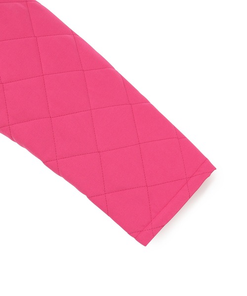 MADEMOISELLE ROPE'（マドモアゼル ロペ）の「【SANSE SANSE】キルティングジャケット（その他アウター・レディース・ピンク・FREE）」の12枚目の写真