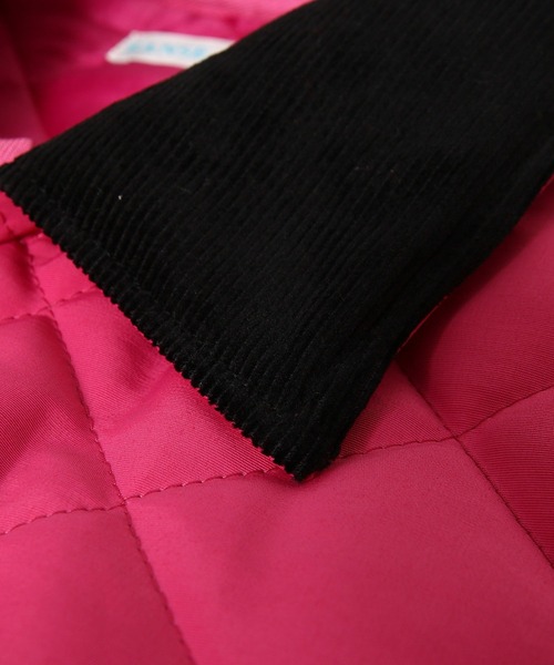 MADEMOISELLE ROPE'（マドモアゼル ロペ）の「【SANSE SANSE】キルティングジャケット（その他アウター・レディース・ピンク・FREE）」の13枚目の写真