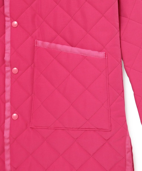 MADEMOISELLE ROPE'（マドモアゼル ロペ）の「【SANSE SANSE】キルティングジャケット（その他アウター・レディース・ピンク・FREE）」の15枚目の写真