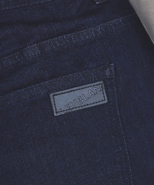 lautreamont BLEUBLANC（ロートレアモンブルーブラン）の「<lautreamont BLEUBLANC>フロントスリットクラシックデニムパンツ（デニムパンツ・レディース・ブラック/ネイビー・7号/9号/11号）」の8枚目の写真