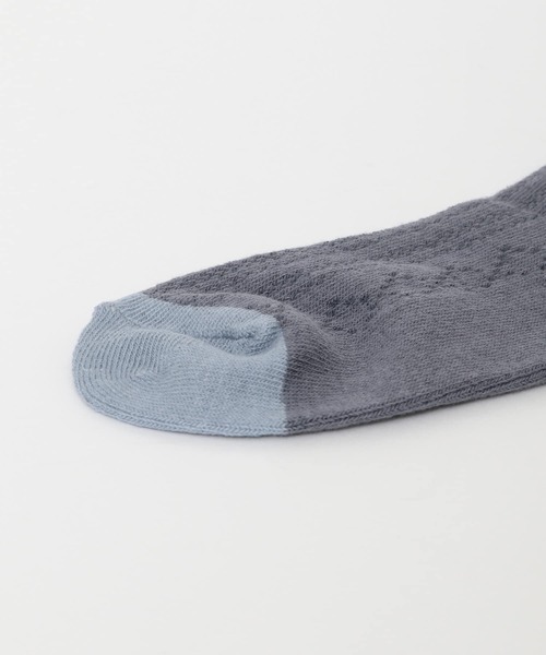 URBAN RESEARCH DOORS（アーバンリサーチドアーズ）の「パターンメッシュタイツ(KIDS)（タイツ/ストッキング・キッズ・グレー/ホワイト系その他・120/105/135）」の6枚目の写真