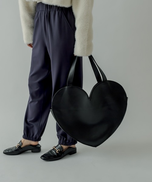 Lara＆Heart Heart bag ハートバッグ mystic（ミスティック）の「Lara HEART BAG（トートバッグ