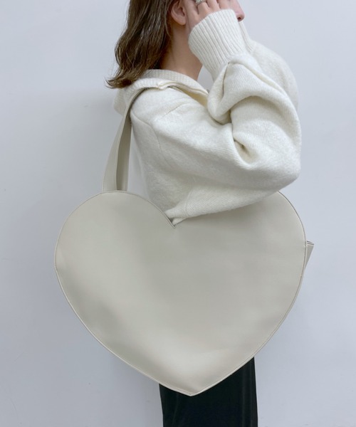 mystic（ミスティック）の「Lara HEART BAG（トートバッグ