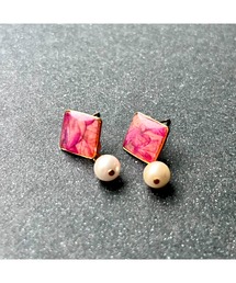 tone | 【Willija】金属アレルギー対応《華澄》花びらのピアス(MA)(ピアス(両耳用))
