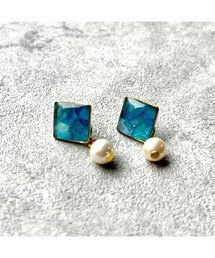 【Willija】金属アレルギー対応《華澄》花びらのピアス(MA)