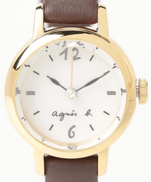 agnes b.（アニエスベー）の「LM02 WATCH FCSK742（アナログ腕時計・レディース・ホワイト・UNI）」の6枚目の写真