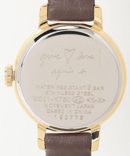 agnes b.（アニエスベー）の「LM02 WATCH FCSK742（アナログ腕時計・レディース・ホワイト・UNI）」の5枚目の写真