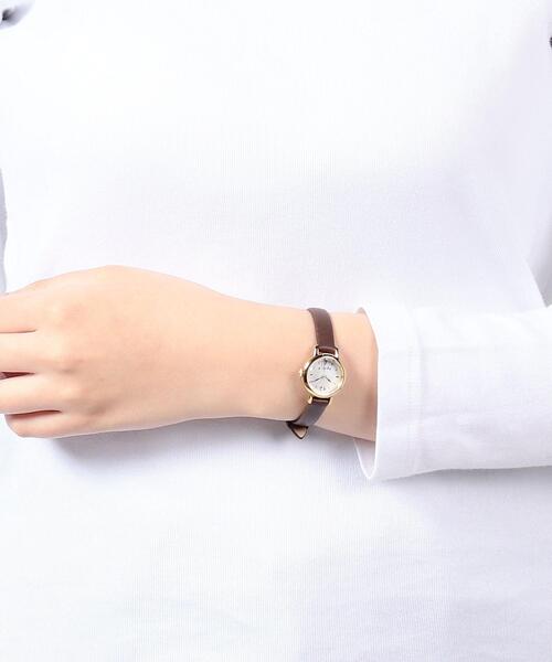 agnes b.（アニエスベー）の「LM02 WATCH FCSK742（アナログ腕時計・レディース・ホワイト・UNI）」の3枚目の写真