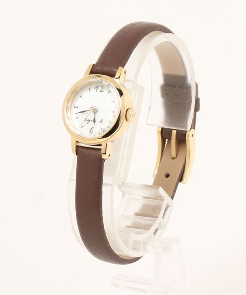 agnes b.（アニエスベー）の「LM02 WATCH FCSK742（アナログ腕時計・レディース・ホワイト・UNI）」の7枚目の写真