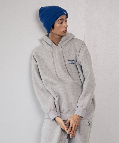 PBLIM(ページボーイリム)の「【PAGEBOYLIM】ウラキモウカラーパーカー(パーカー・レディース・ブルー/グリーン/クリーム/杢グレー・MEDIUM/LARGE)」の16枚目の写真