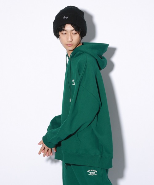 PBLIM(ページボーイリム)の「【PAGEBOYLIM】ウラキモウカラーパーカー(パーカー・レディース・ブルー/グリーン/クリーム/杢グレー・MEDIUM/LARGE)」の7枚目の写真