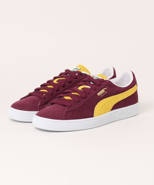 PUMA(プーマ)の「【PUMA/374915 スウェード クラシック XXI】スニーカー(スニーカー・メンズ・ホワイト/ブラック/ワイン・M/L)」の3枚目の写真
