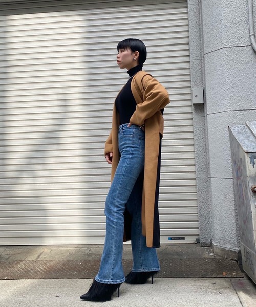 Narcissus(ナルシス)の「【Narcissus】バックスリットデニム(デニムパンツ・レディース・ブルー・FREE)」の12枚目の写真