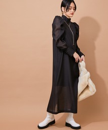 ADAM ET ROPE' | フォルムスリーブIラインドレス(ワンピース)