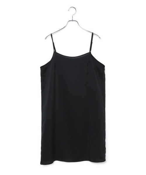 ADAM ET ROPE'(アダムエロペ)の「フォルムスリーブIラインドレス(ワンピース・レディース・ブラック/ブルー・FREE)」の4枚目の写真