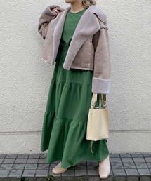 w closet | 2WAYティアードワンピース(ワンピース)