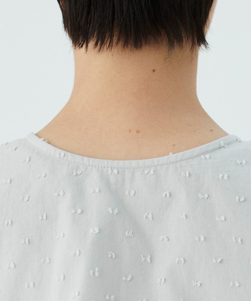 コンジェペイエ conges payes ジャカード ブラウス シャツ トップス conges payes ADIEU TRISTESSE（コンジェ ペイエ アデュー