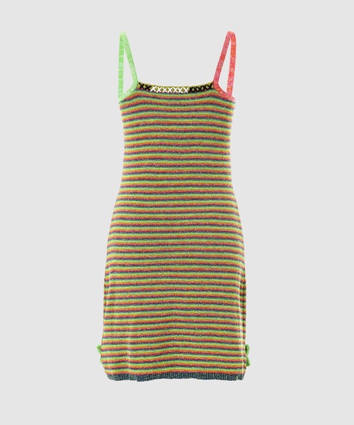 YANYAN ROMY MICROSTRIPE MINI DORESS 【公式通販】