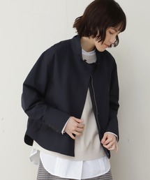 human woman | ◆スタンドカラーブルゾン(ブルゾン)