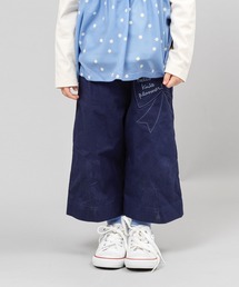 KP | リボンポケットコットンツイル7分丈ワイドパンツ(110-130cm)(その他パンツ)