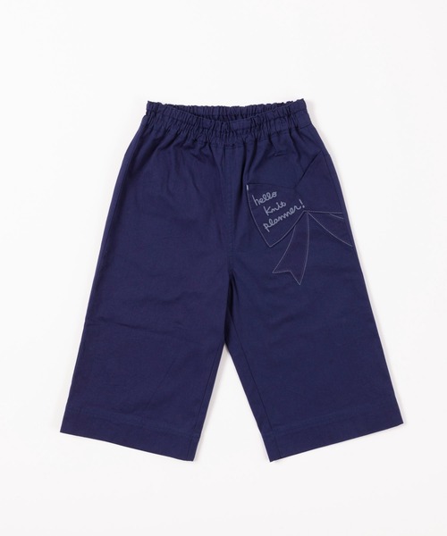 KP(ケーピー)の「リボンポケットコットンツイル7分丈ワイドパンツ(110-130cm)(その他パンツ・キッズ・ベージュ/ブルー系その他・130cm/110cm/120cm)」の8枚目の写真