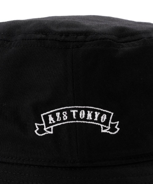 AZS TOKYO（アザストーキョー）の「AZS TOKYO/アザストーキョー/CRY ALONE BUCKET HAT/”CRY ALONE”バケットハット（ハット・レディース・ブラック・FREE）」の4枚目の写真