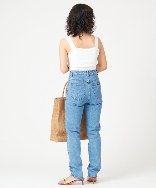 U by SPICK&SPAN(ユーバイスピックアンドスパン)の「カップ付きリブニットキャミ◆(キャミソール・レディース・カーキ/ホワイト・FREE)」の6枚目の写真