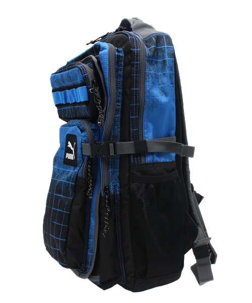 PUMA（プーマ）の「エヴォ ブレイズ バックパック（バックパック/リュック・メンズ・ブラック/ブルー・フリー）」の5枚目の写真