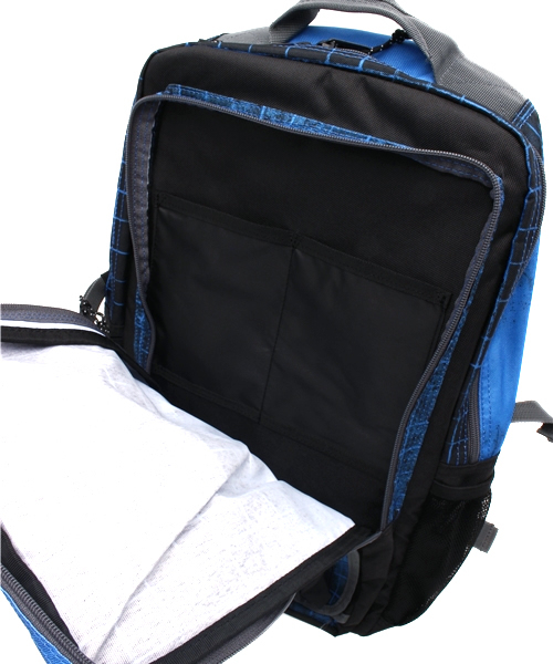 PUMA（プーマ）の「エヴォ ブレイズ バックパック（バックパック/リュック・メンズ・ブラック/ブルー・フリー）」の12枚目の写真