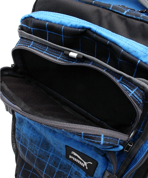 PUMA（プーマ）の「エヴォ ブレイズ バックパック（バックパック/リュック・メンズ・ブラック/ブルー・フリー）」の14枚目の写真