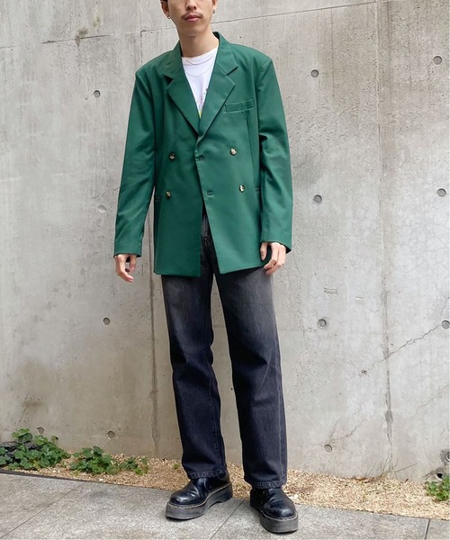 Oriens JOURNAL STANDARD（オリエンス ジャーナルスタンダード）の「Daddys セットアップジャケット（テーラードジャケット・レディース・ブラウン/グリーン/ブルー系その他/アイボリー・MEDIUM/LARGE）」の7枚目の写真