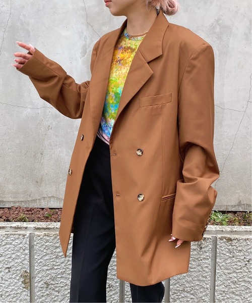 JOURNAL STANDARD オレンジ テーラードジャケット　セットアップ JOURNAL STANDARD オレンジ テーラードジャケットセットアップ