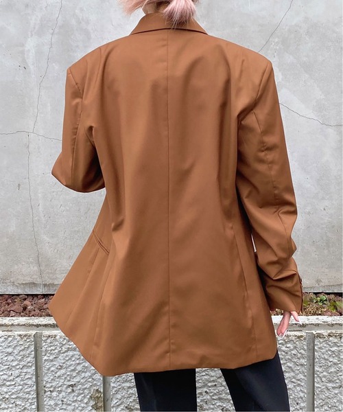 Oriens JOURNAL STANDARD（オリエンス ジャーナルスタンダード）の「Daddys セットアップジャケット（テーラードジャケット・レディース・ブラウン/グリーン/ブルー系その他/アイボリー・MEDIUM/LARGE）」の16枚目の写真