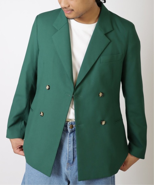 Oriens JOURNAL STANDARD（オリエンス ジャーナルスタンダード）の「Daddys セットアップジャケット（テーラードジャケット・レディース・ブラウン/グリーン/ブルー系その他/アイボリー・MEDIUM/LARGE）」の21枚目の写真