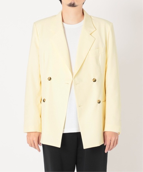 Oriens JOURNAL STANDARD（オリエンス ジャーナルスタンダード）の「Daddys セットアップジャケット（テーラードジャケット・レディース・ブラウン/グリーン/ブルー系その他/アイボリー・MEDIUM/LARGE）」の22枚目の写真