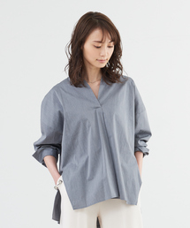 abahouse mavie | 後ボタンスキッパーシャツ(シャツ/ブラウス)
