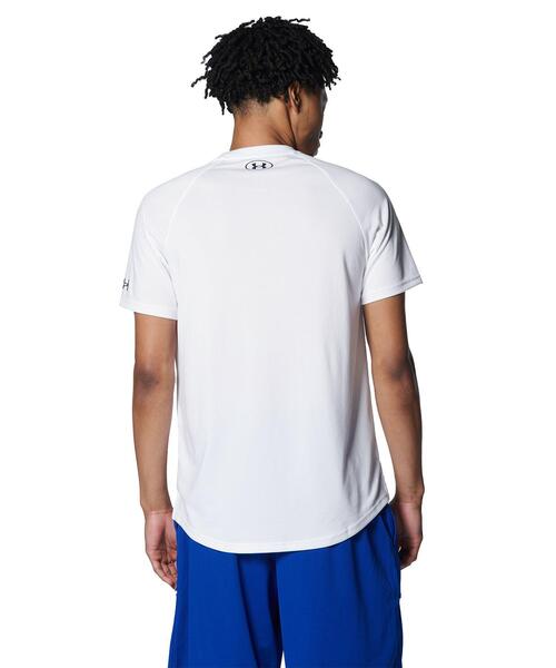 UNDER ARMOUR（アンダーアーマー）の「UAロングショット ショートスリーブTシャツ（バスケットボール/メンズ）（Tシャツ/カットソー・メンズ・ブラック/ホワイト/ダークネイビー・3XL/XXL/L/S/XL/M）」の11枚目の写真