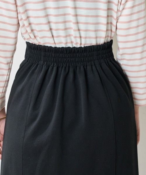 natural couture（ナチュラルクチュール）の「春の装いを軽やかに仕上げてくれる カットソーマーメイドスカート（スカート・レディース・ブラック/パープル/グレー/アイボリー・FREE）」の19枚目の写真